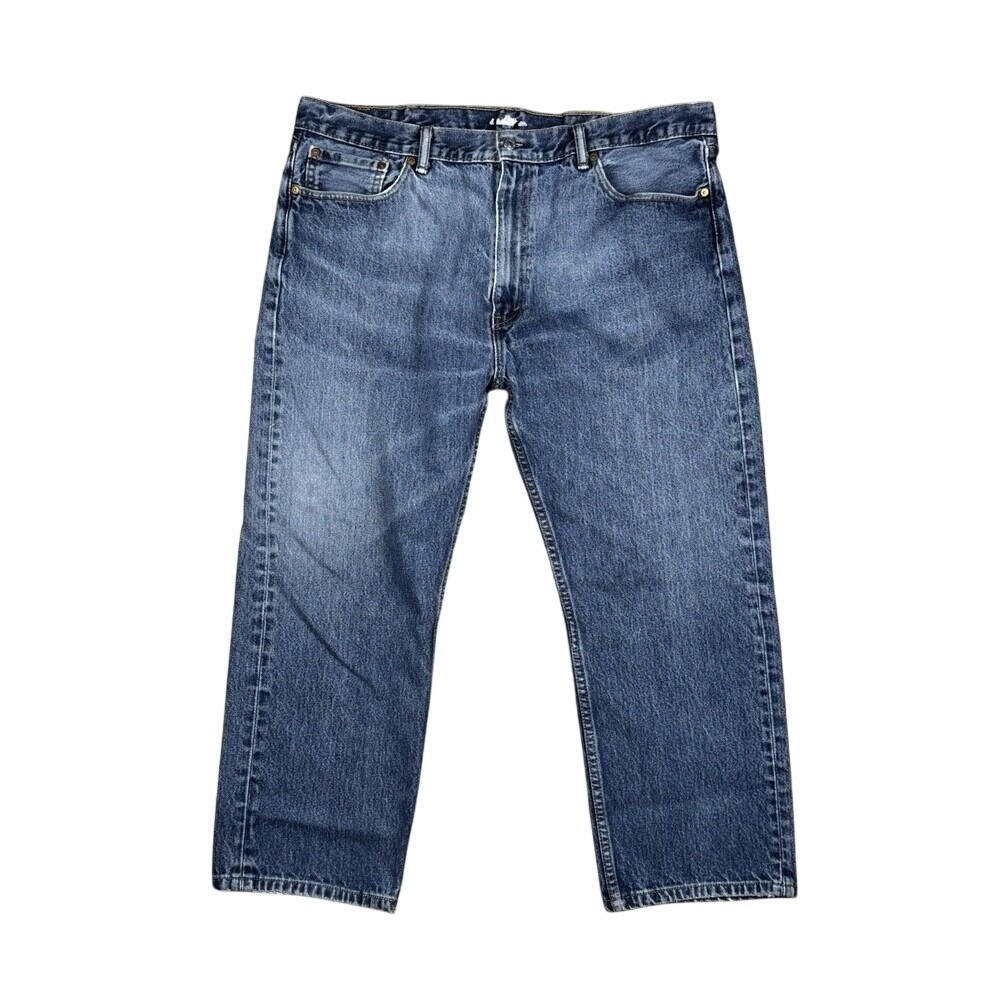 Levi's 505 Jeans Men's‎ Size 40x25.5 Medium Wash Denim Nice Fade